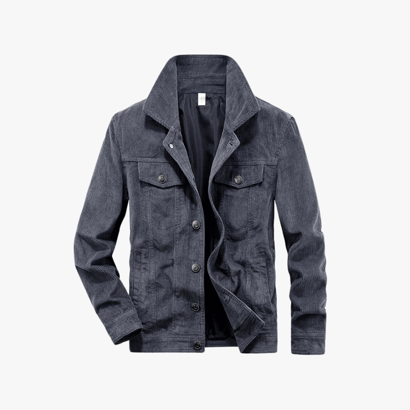 Mason Men's Classic Corduroy Trucker Jacket - Timeless Casual Look