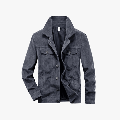 Mason Men's Classic Corduroy Trucker Jacket - Timeless Casual Look