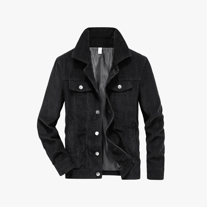 Mason Men's Classic Corduroy Trucker Jacket - Timeless Casual Look