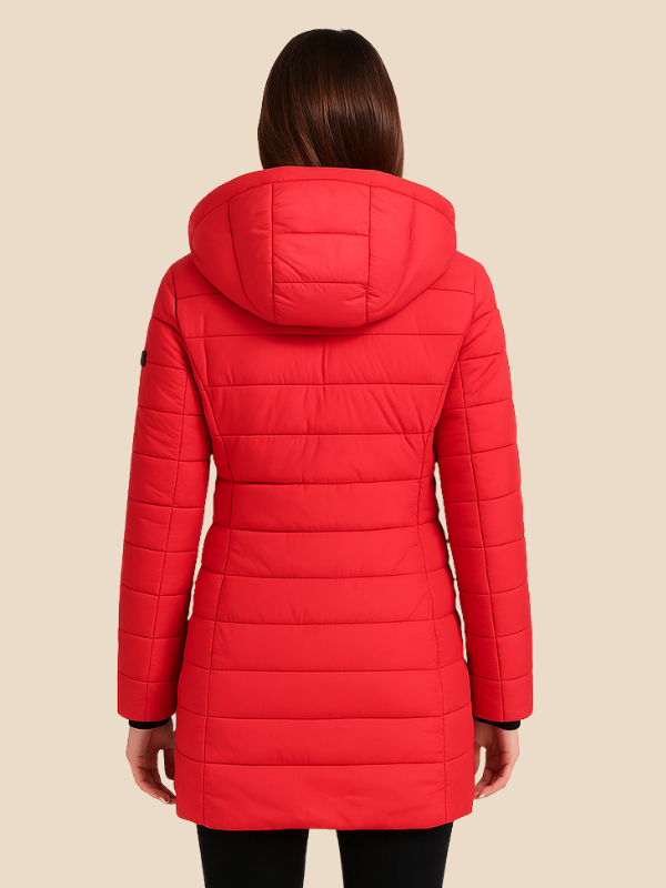 Megan | Luxe Women's Hooded Puffer Jacket