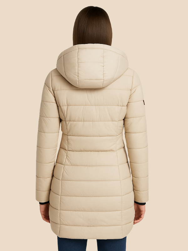 Megan | Luxe Women's Hooded Puffer Jacket