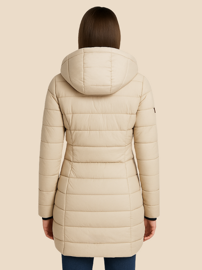 Megan | Luxe Women's Hooded Puffer Jacket