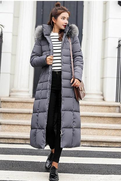 Jolie | Contemporary Long Puffer Coat for Women - Perfect for Winter