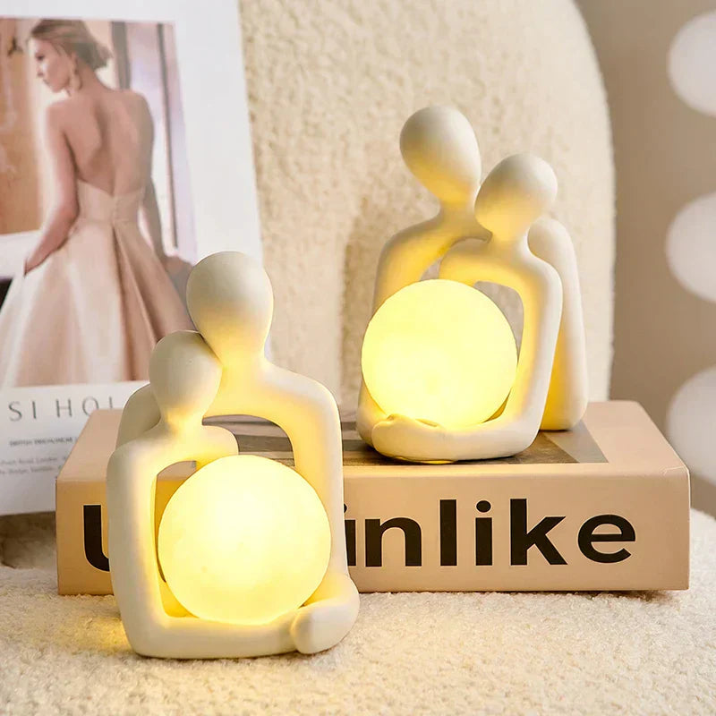 LunaGlow - Soothing Ceramic Ambient Lamp