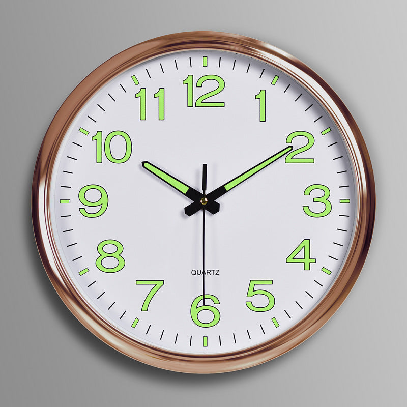 Treviq Elegant Oversized Wall Clock with Illuminated Design