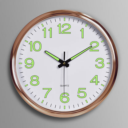 Treviq Elegant Oversized Wall Clock with Illuminated Design