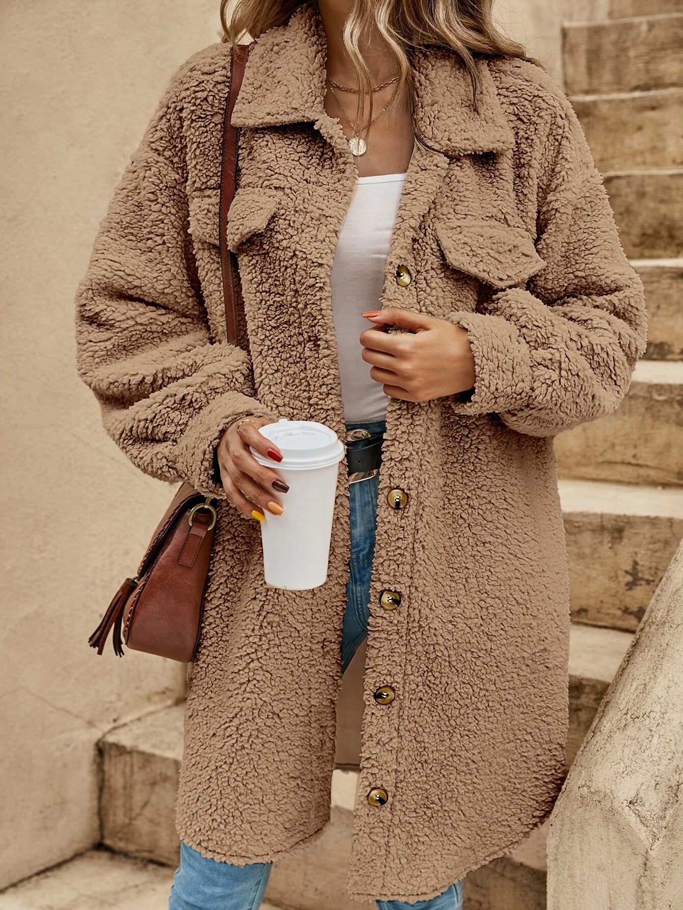 Althea Cozy Teddy Coat
