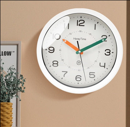 Vibrant Silent Wall Clock - Ideal for Kids' Rooms