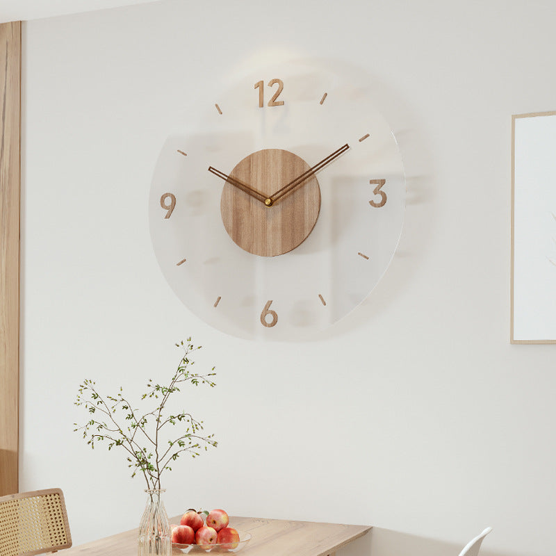Timeless Scandinavian Style: Wooden Clock