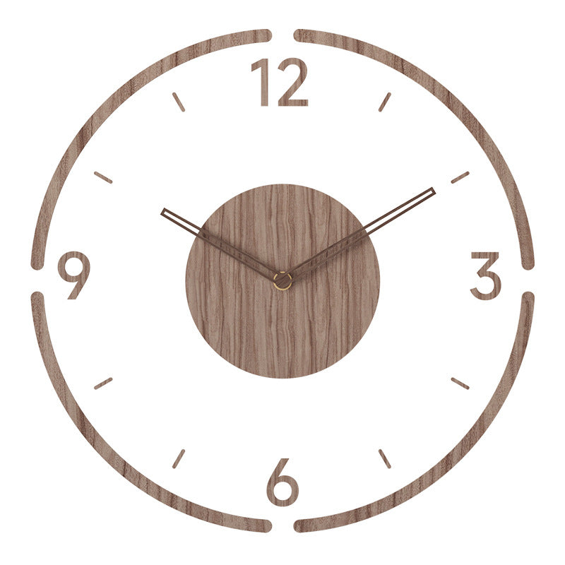 Timeless Scandinavian Style: Wooden Clock