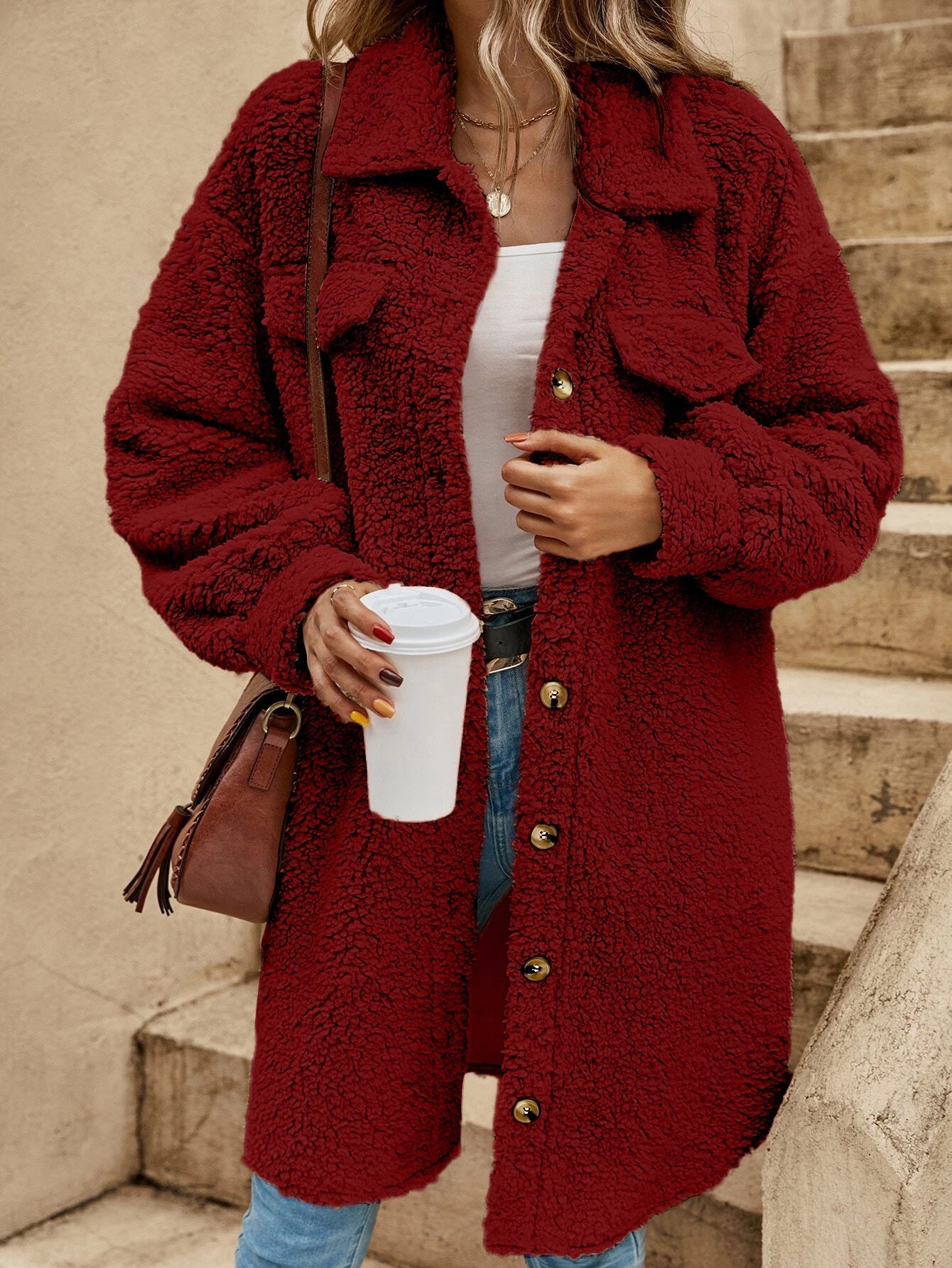 Althea Cozy Teddy Coat