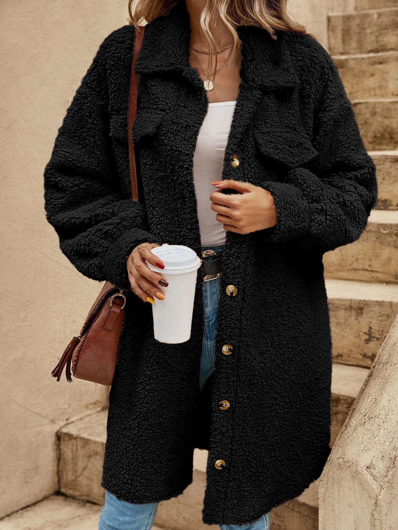 Althea Cozy Teddy Coat