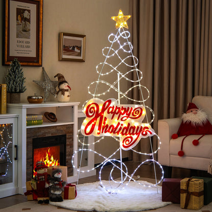 Colorful Magic Christmas Tree with 6 LED Lighting Options