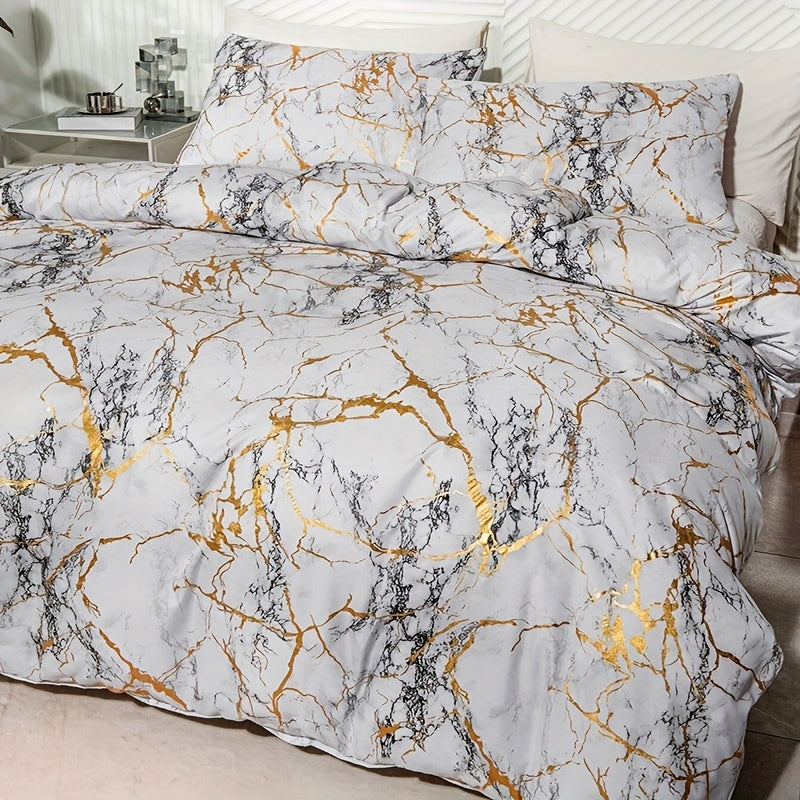 Xavor - Luxurious and Cozy Marble Duvet Cover