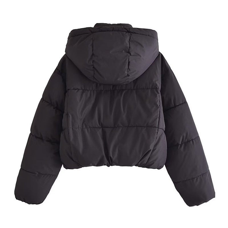 Ruby | Women's Cropped Hooded Puffer Jacket for Winter