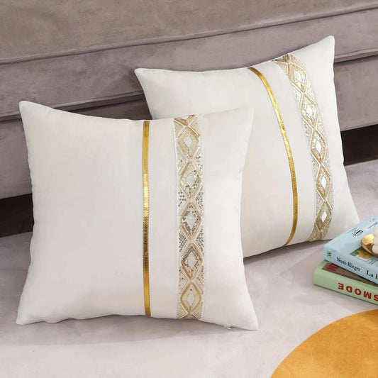 Chic Shimmering Cushion Cover