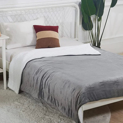 Premium Dual-Zone Electric Blanket for Couples with Personalized Heating Control