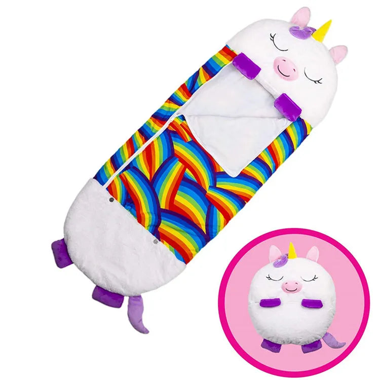 Kids' Animal-Themed Sleeping Bag – Snoozi, Compact and Convenient