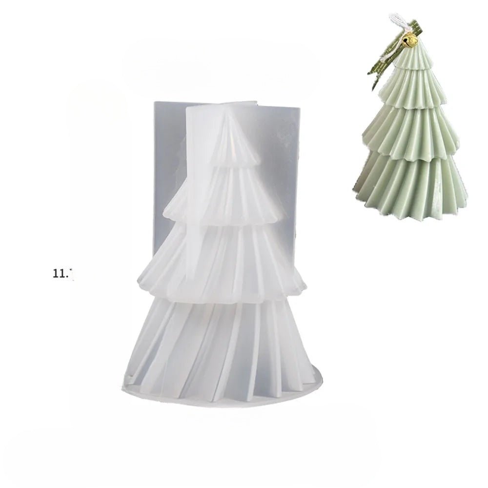 DIY Tree-Shaped Candle Mold for Home Decor