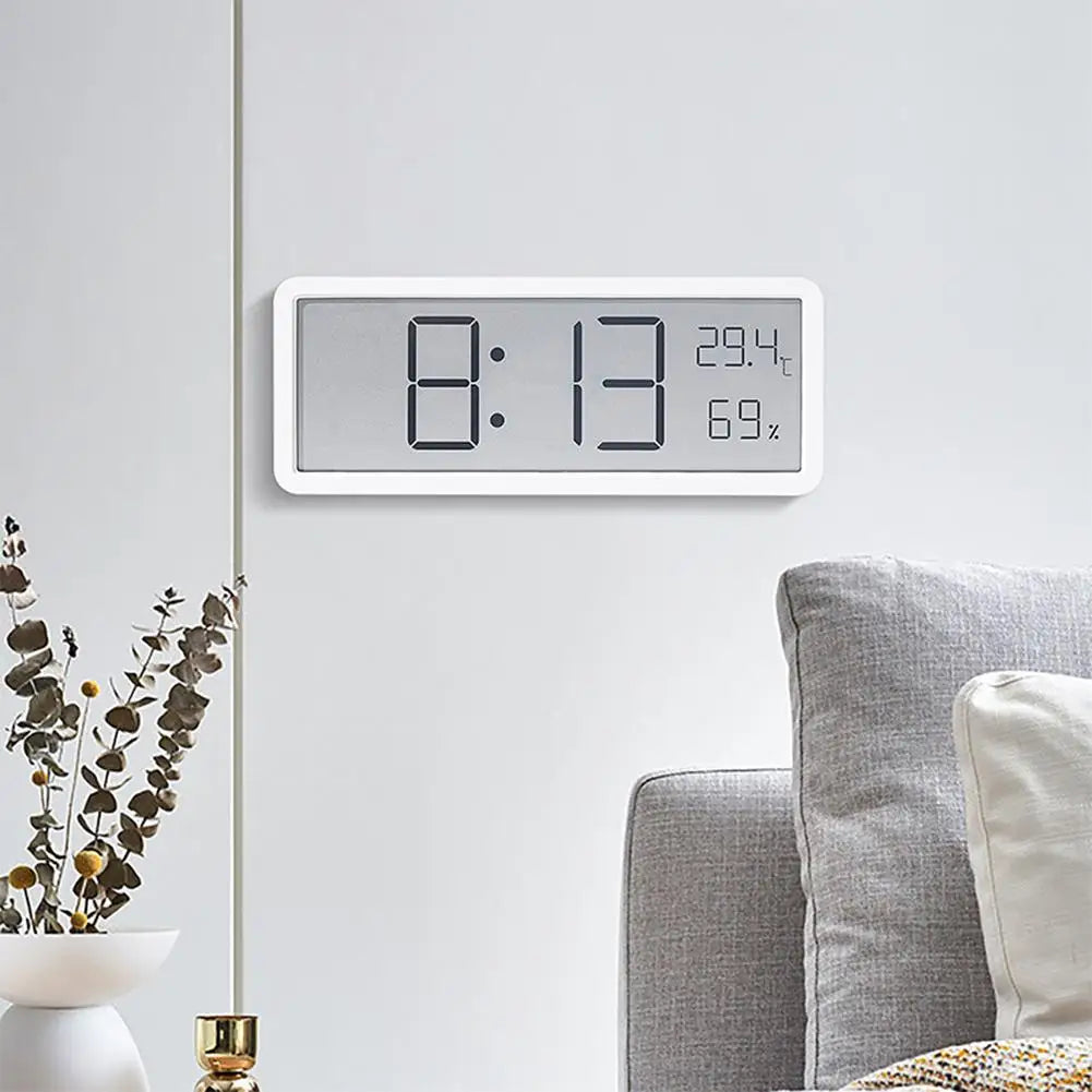 Contemporary Digital Wall Clock for Interior Spaces