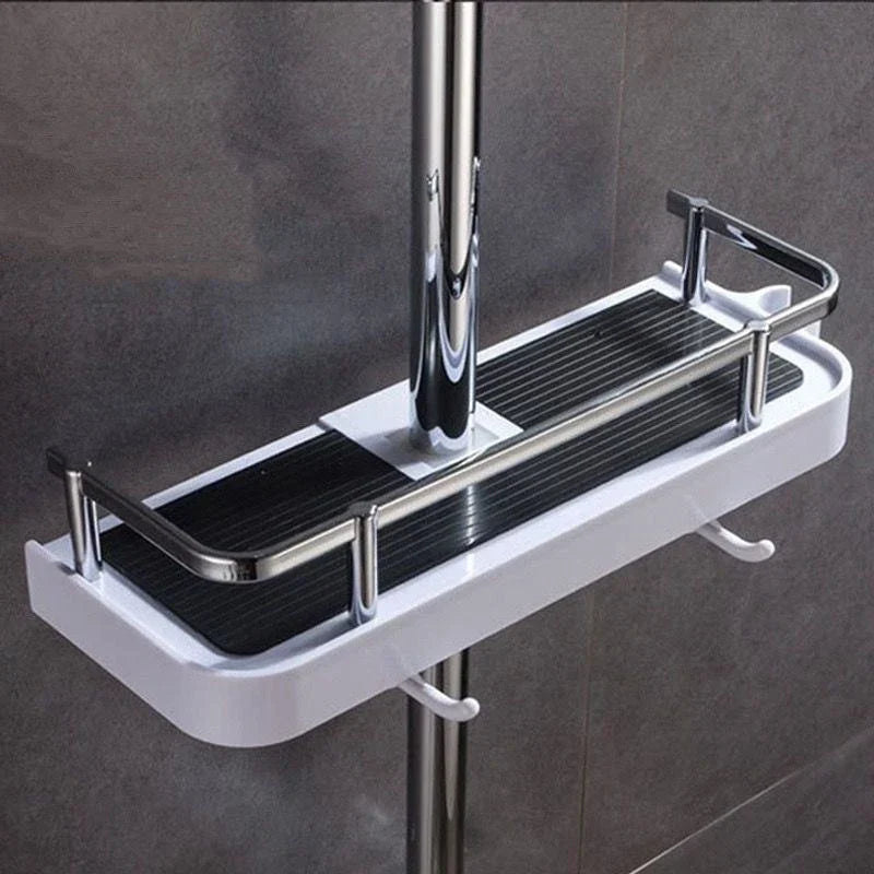 GripShelf | Wall-Mounted Shower Organizer - No-Drill Bathroom Storage Rack with Strong Adhesive