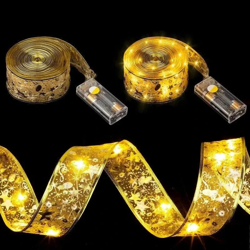 Elegant LED Ribbon Light for Festive Christmas Decor