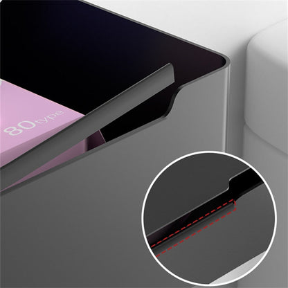 TidyBox Wall-Mounted Toilet Paper Holder with Storage Shelf - Durable Steel, Space-Saving Solution