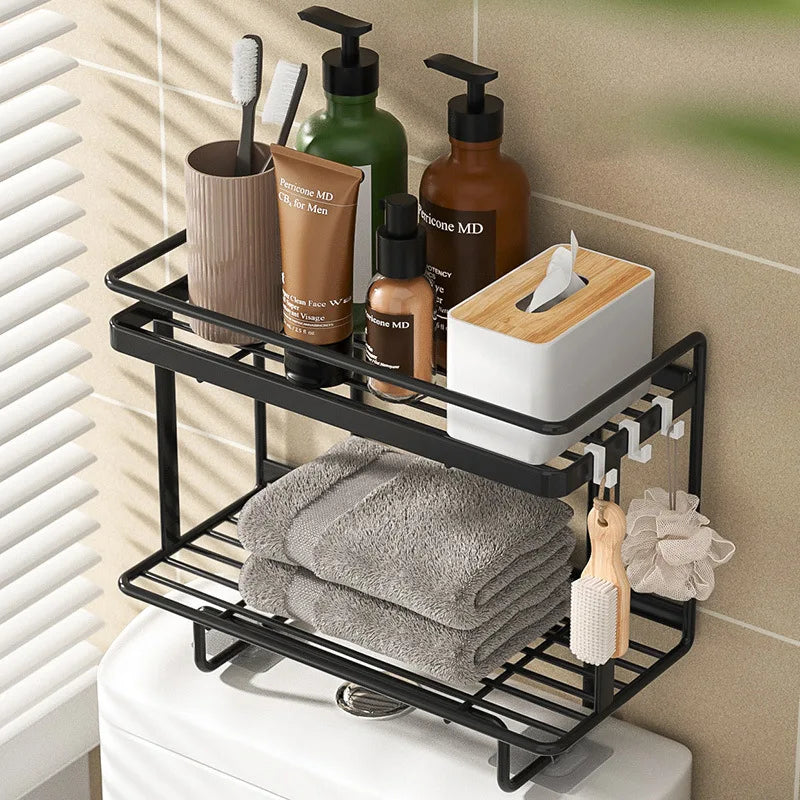 AboveRack | Multi-Tier Bathroom Storage Rack for Above the Toilet