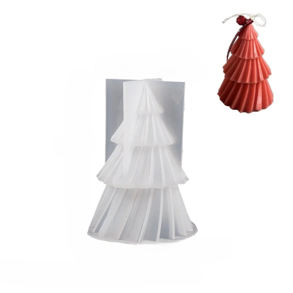 DIY Tree-Shaped Candle Mold for Home Decor