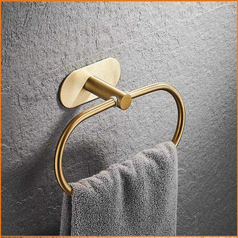 OpulenceGold | Luxurious Gold Bathroom Accessories Collection, Elegant Essentials for Your Bathroom