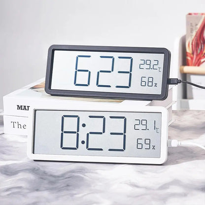 Contemporary Digital Wall Clock for Interior Spaces