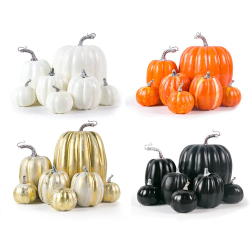 Decorative Foam Pumpkins for Halloween and Thanksgiving Celebrations