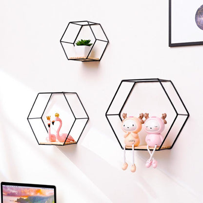 Stylish Hexagonal Wall Art