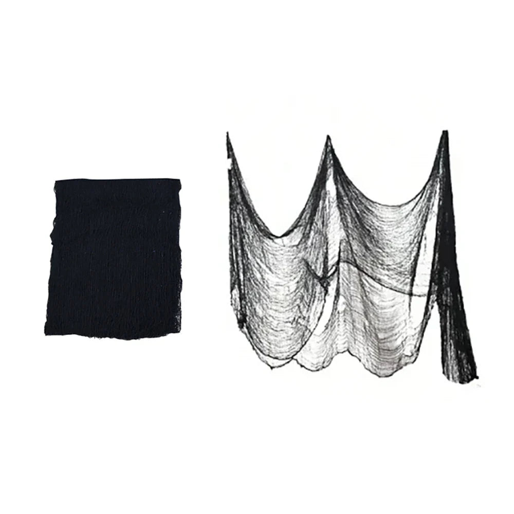 Spooky Bloody Gauze Door Curtain – Perfect for Halloween and Horror Party Decor