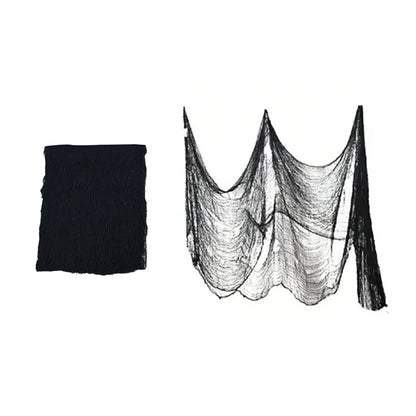 Spooky Bloody Gauze Door Curtain – Perfect for Halloween and Horror Party Decor