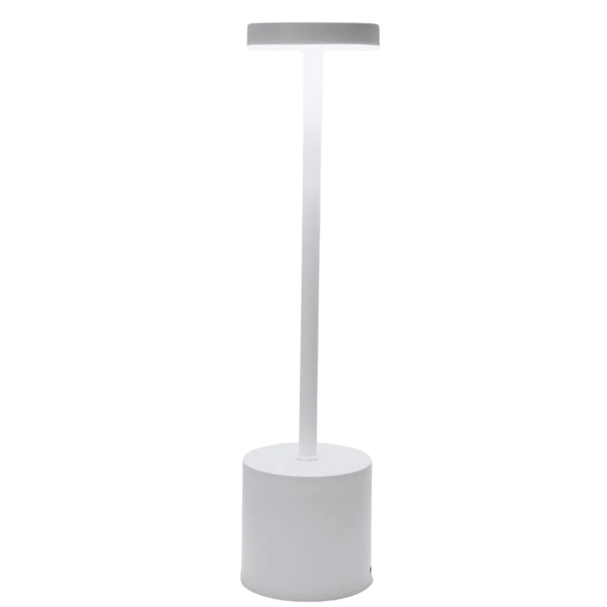 Wireless LED Table Lamp - LumiMetal in Sleek Metal Design