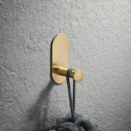 DazzleSet | Chic Gold Bathroom Accessory Set - No Drilling Required