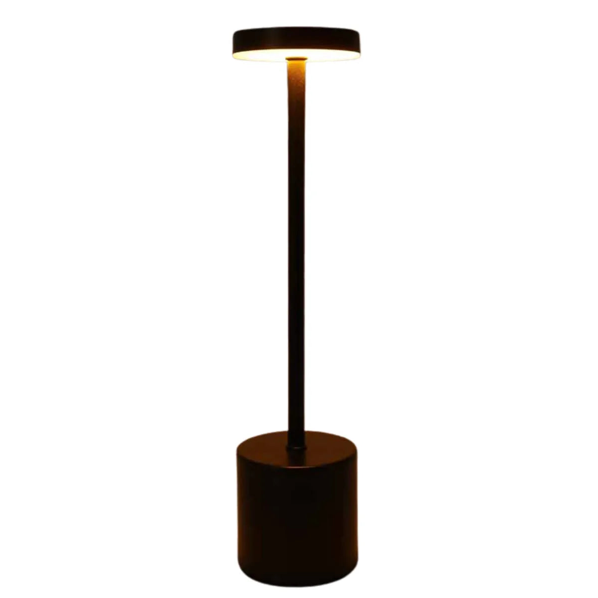 Wireless LED Table Lamp - LumiMetal in Sleek Metal Design