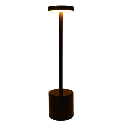 Wireless LED Table Lamp - LumiMetal in Sleek Metal Design