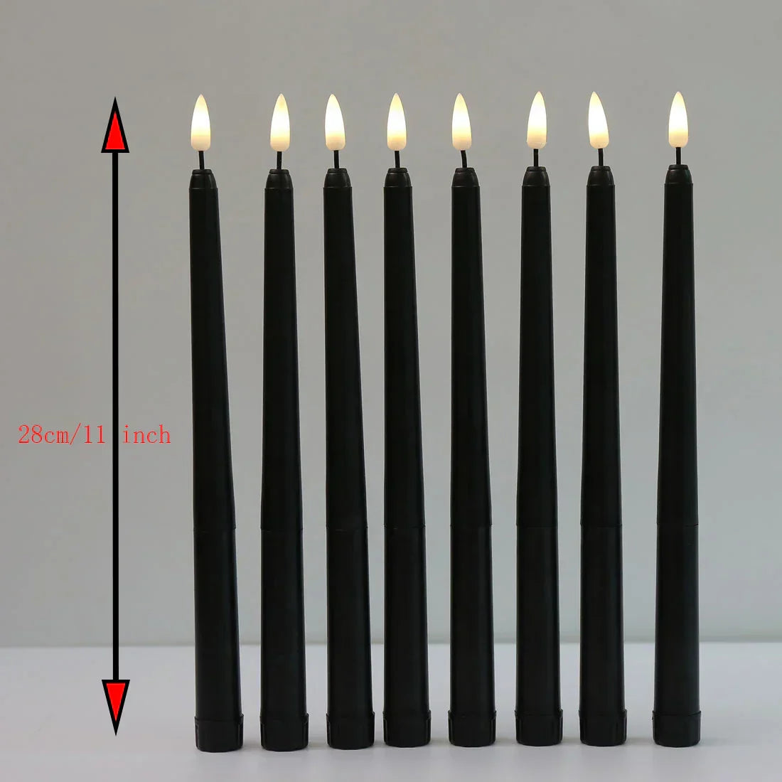 Flame-Effect LED Candles for Spooky Halloween Decor