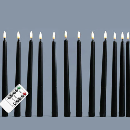 Flame-Effect LED Candles for Spooky Halloween Decor