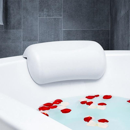 CozySoak Bath Cushion - Soft, Supportive Neck and Headrest for Bathtubs, Waterproof & Quick-Drying