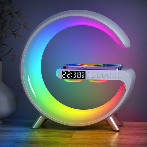 ChargeGlow: Wireless Charging Pad with Integrated Speaker