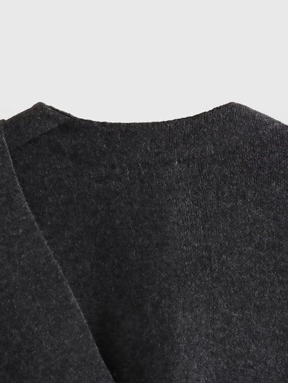 Elara Luxurious Oversized Wool Coat - Ultimate Comfort