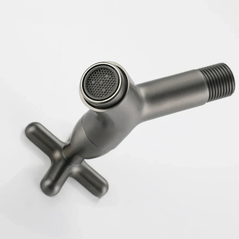 EvoSpout | Classic Brass Wall-Mounted Cold Water Tap for Kitchen and Bathroom