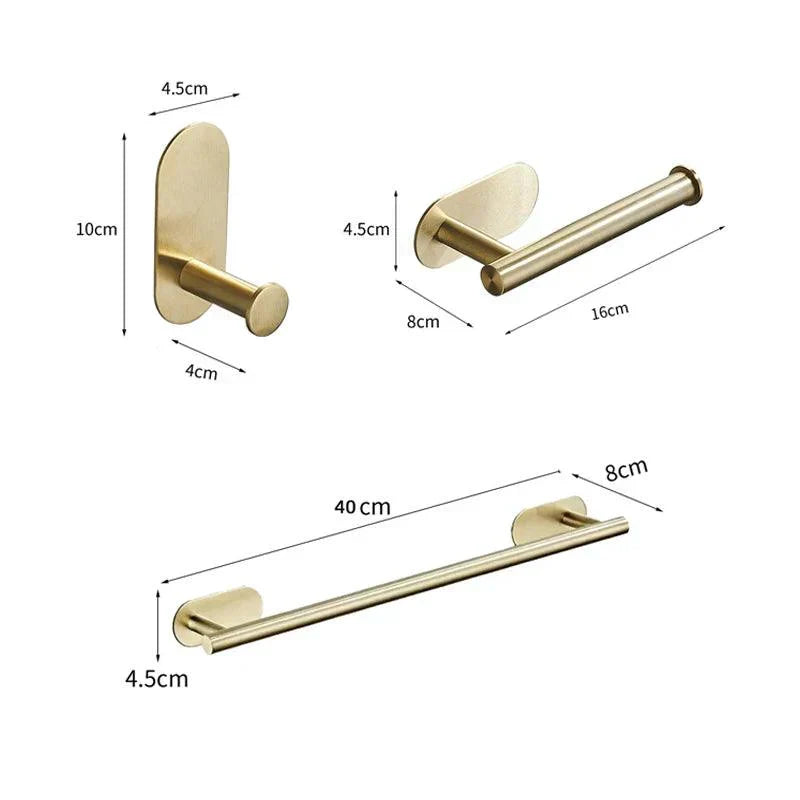 OpulenceGold | Luxurious Gold Bathroom Accessories Collection, Elegant Essentials for Your Bathroom