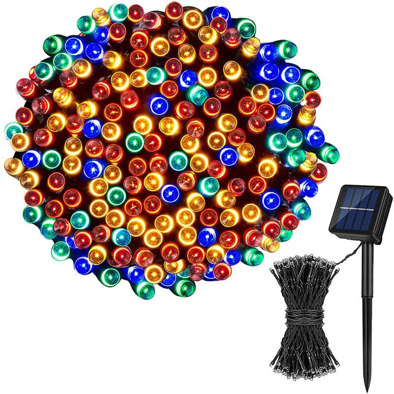 LED Waterproof Solar Garden Garland Lights