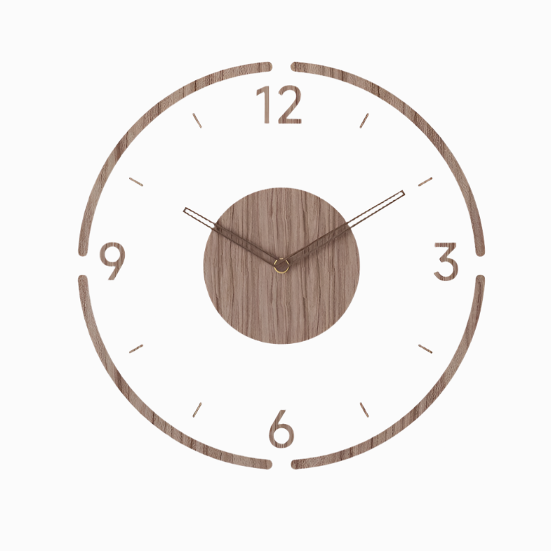 Scandinavian-Style Wall Clock