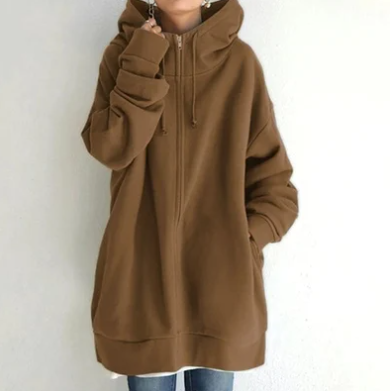 Women's Winter Zip-Up Hoodie