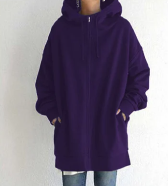 Women's Winter Zip-Up Hoodie